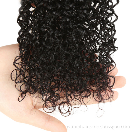 360 Peruvian 12 A  Brazilian   human hair 3 body wave Indian  kinky straight  bundles and closure